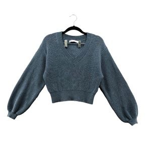 Zara Blue Knit Sweater